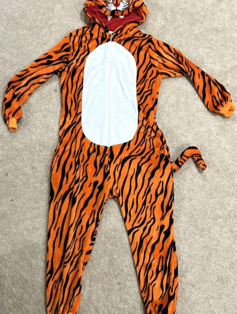 Kids Tiger Animal Onesie Costume / Pajamas